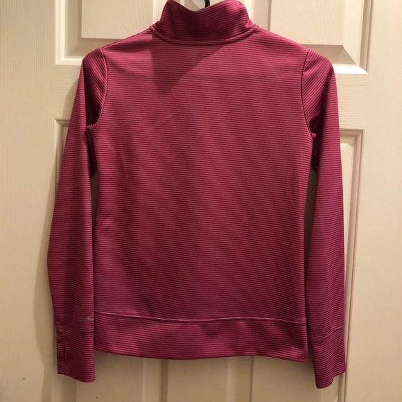 Girls Champion Duo Dry Zipper Jacket Sz L 10 / 12 - Picture 3 of 5